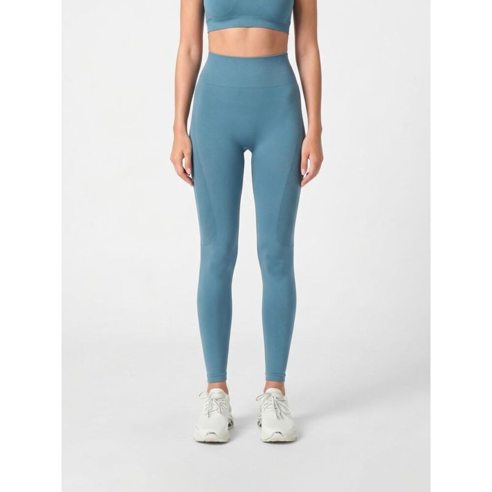 Plein Sport Women Technical Stretch Fabric Leggings Plein Sport